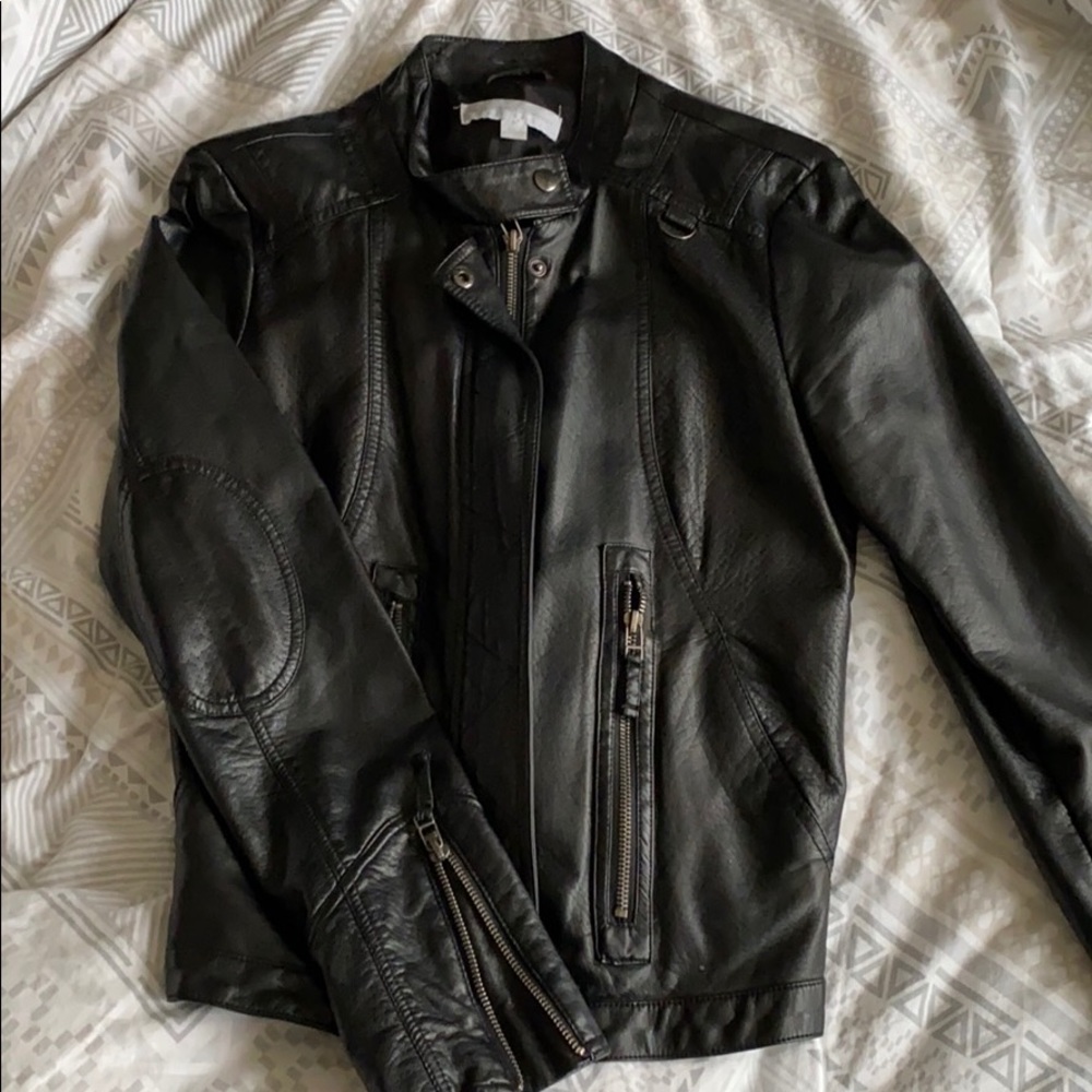 Ny&co Leather like women’s jacket size small